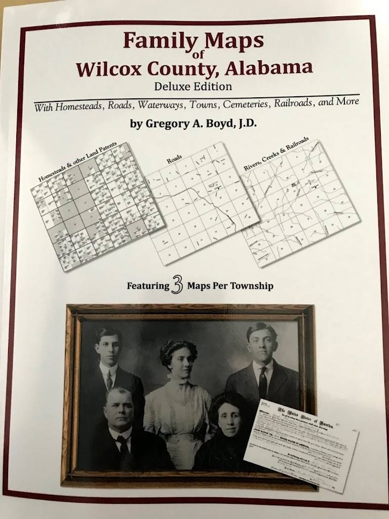 Family Maps of Wilcox County Alabama- Book Cover